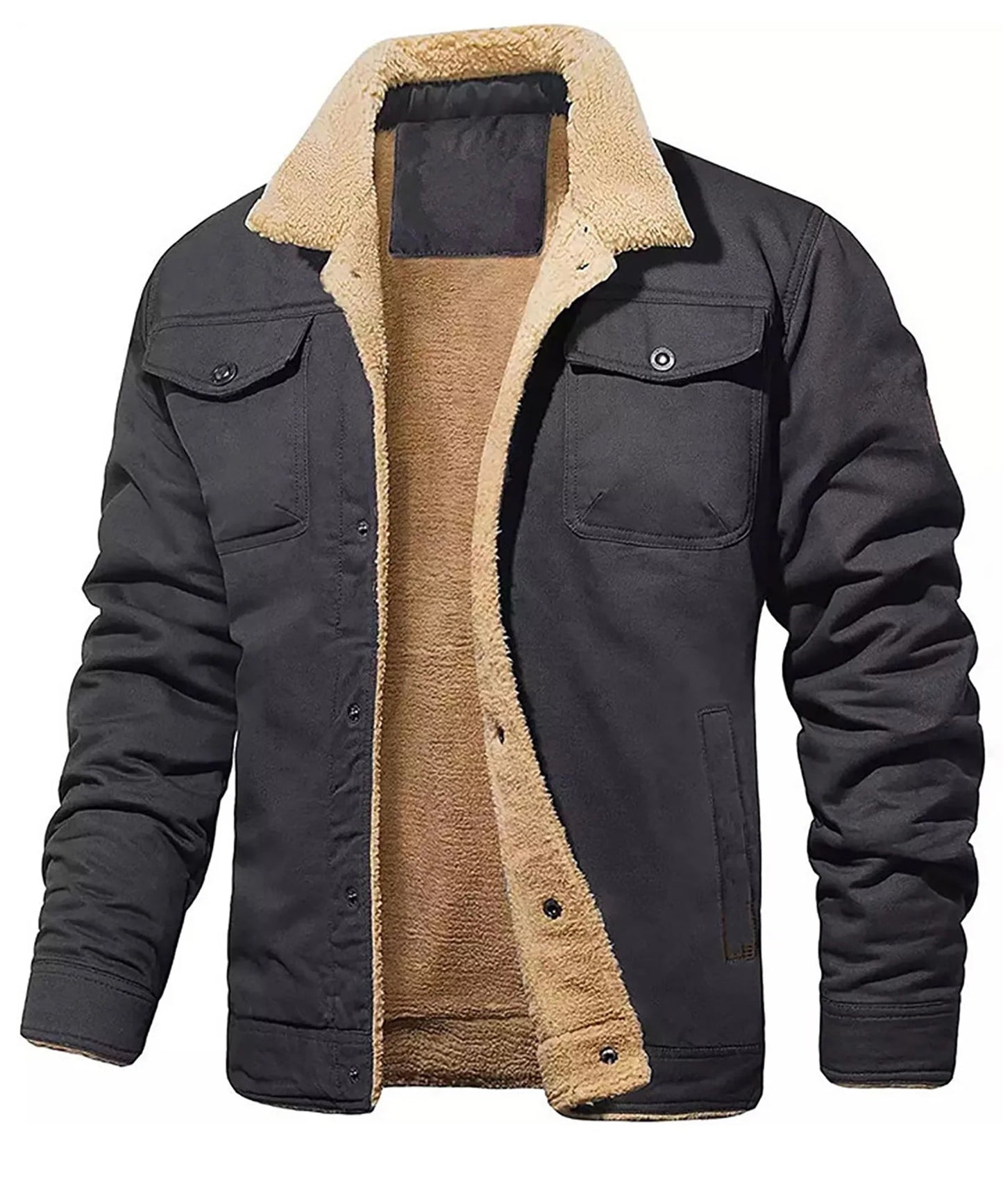 Men's Premium Winter Faux Shearling Jacket™