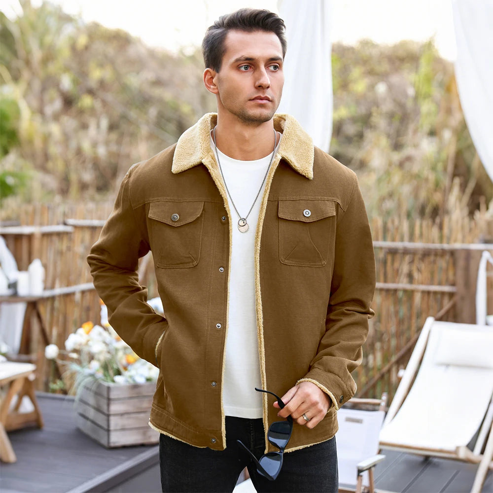 Men's Premium Winter Faux Shearling Jacket™